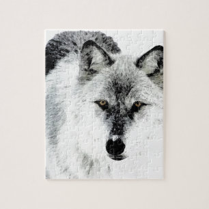 Puzzle Wolf Eyes