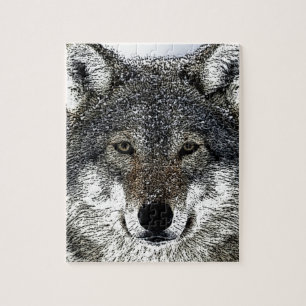 Puzzle Wolf Eyes
