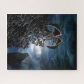 Puzzle Wolf Moon - Wolf avec Golem (Horizontal)