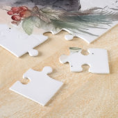 Puzzle Wolfhound Festive Wreath (Côté)