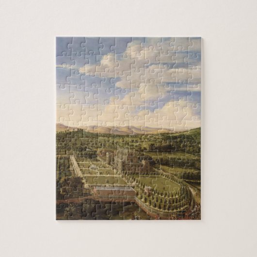 Puzzle Wollaton Hall et parc, Nottingham, 1697 (huile sur (Vertical)