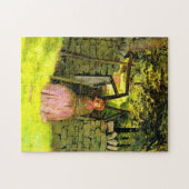 Puzzle Woman Waiting (par John Everett Millais) (Horizontal)
