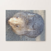Puzzle Wombat (Horizontal)
