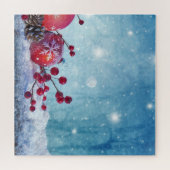 Puzzle Wonderland en hiver (Horizontal)