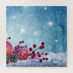 Puzzle Wonderland en hiver