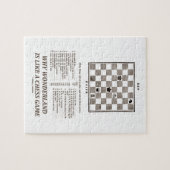 Puzzle Wonderland Is Like A Chess Game (Horizontal)