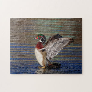 Puzzle Wood Duck