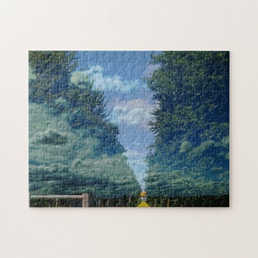 Puzzle Woods Sky Art Nature Creative (Horizontal)