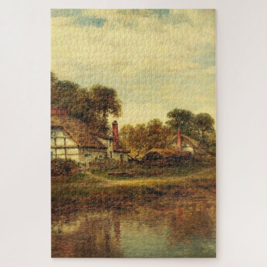 Puzzle Worcester Cottages par le leader Benjamin Williams (Vertical)