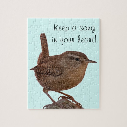 Puzzle Wren (Vertical)