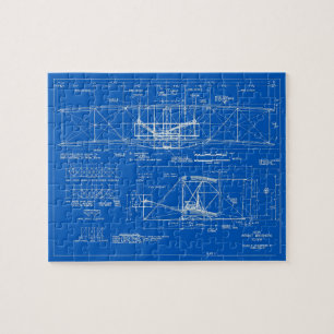 Puzzle Wright Bros. Modèle 1903 de "insecte"