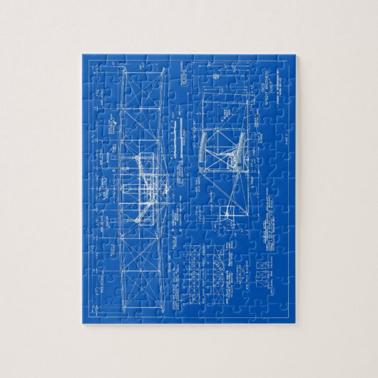 Puzzle Wright Bros. Modèle 1903 de "insecte" (Vertical)