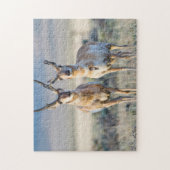 Puzzle Wyoming, comté de Sublette, antilopes mâles (Vertical)