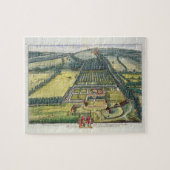 Puzzle Wytham dans le comté de Berkshire a gravé par Joha (Horizontal)