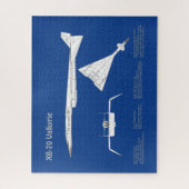 Puzzle XB-70 Valkyrie - Plan de plan d'avion ABD (Vertical)