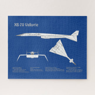 Puzzle XB-70 Valkyrie - Plan de plan d'avion ABD