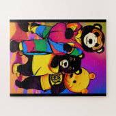 Puzzle Xi Jinping à la fête des enfants (Horizontal)