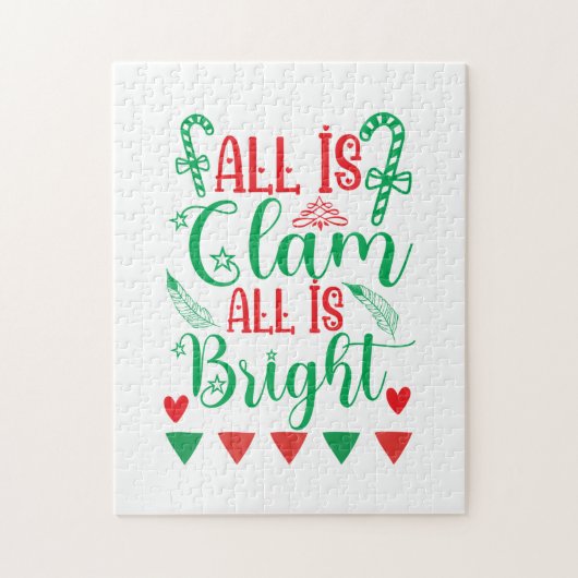 Puzzle Xmas Art All Is Bright (Vertical)