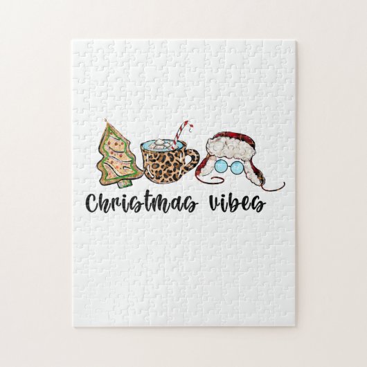 Puzzle Xmas Gift Christmas Vibes (Vertical)
