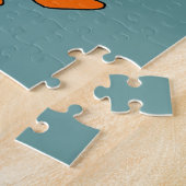 Puzzle XX bande dessinée drôle de canard de danse (Côté)