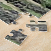 Puzzle Yacht blanc et mer paisible (Côté)