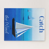 Puzzle Yachts sous voile, attraper le vent (Horizontal)