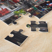 Puzzle Yaowarat Road à Chinatown, Bangkok (Côté)