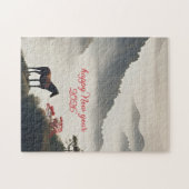 Puzzle Year of the Horse 2026 Chinese New Year Mountain  (Horizontal)