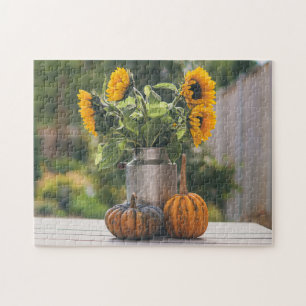 Puzzle Yellow Hardy Sunflower Meilleures photos de tourne