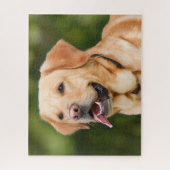 Puzzle Yellow Labrador Retriever Dog - Lab (Vertical)