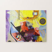 Puzzle Yellow Red Blue by Vassily Kandinsky (Horizontal)