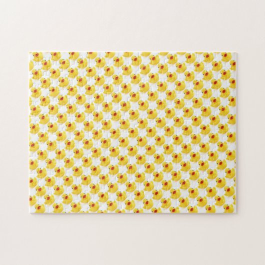 Puzzle Yellow Rubber Ducks (Horizontal)