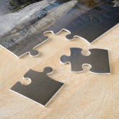 Puzzle Yellowstone Geyser Legpuzzel (Zijkant)