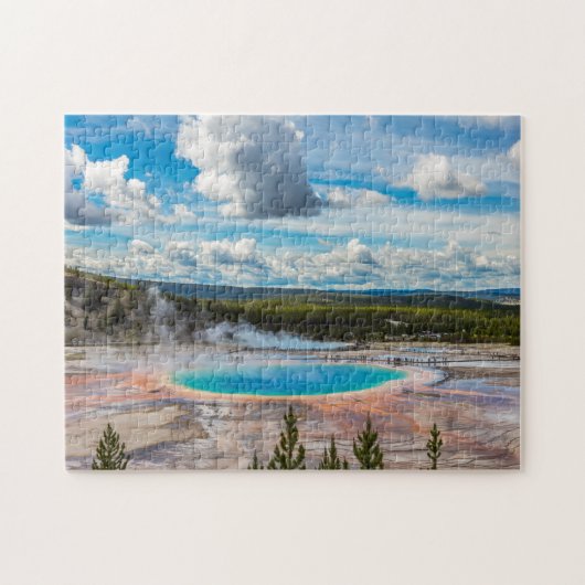 Puzzle Yellowstone Hot Pot Legpuzzel (Horizontaal)