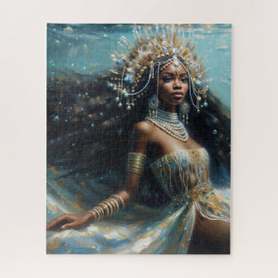 Puzzle Yemaya sous l'eau Orisha Art