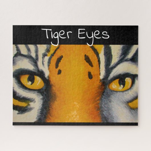 Puzzle Yeux de tigre (Horizontal)