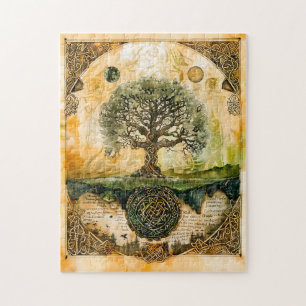 Puzzle Yggdrasil l'arbre de vie nordique