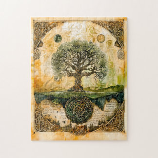 Puzzle Yggdrasil l'arbre de vie nordique