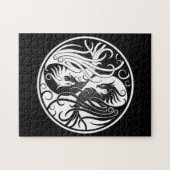 Puzzle Yin blanc et noir Yang Phoenix (Horizontal)