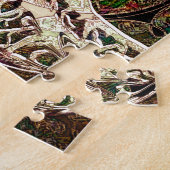 Puzzle Yin Yang Arbre de vie Tan (Côté)