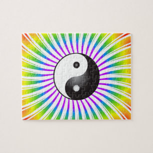 Puzzle : Yin Yang & Spiral Design