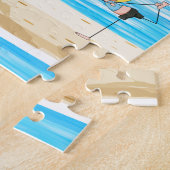 Puzzle Yoga et plage (Côté)
