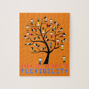 Puzzle Yoga flexible