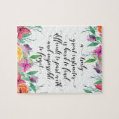 Puzzle Yoga Instructeur Office cadeau Instructeur Coachin (Horizontal)