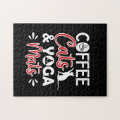 Puzzle Yoga Lover | Café Et Mats De Yoga (Horizontal)