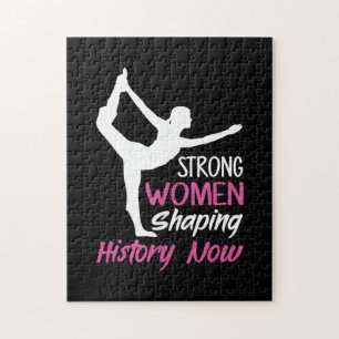Puzzle Yoga Lover Femme forte Yoga