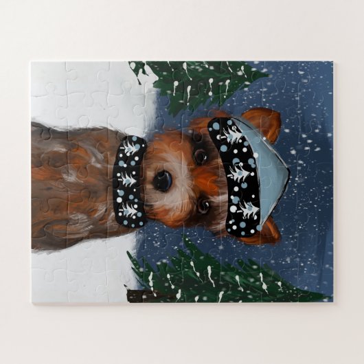 Puzzle Yorkie (Horizontal)