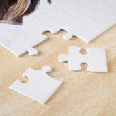 Puzzle Yorkie Chien avec Coeurs Saint-Valentin (Côté)