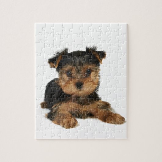 Puzzle Yorkie gentil (Vertical)