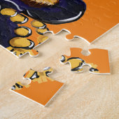 PUZZLE YORKIE POO - HALLOWEEN (Côté)